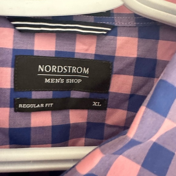Nordstrom men’s checkered shirt - Picture 2 of 2